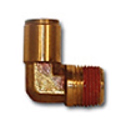 Brass Push-In Male Elbow