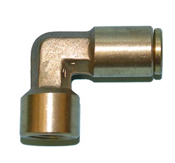 Brass Push-In Female Elbow