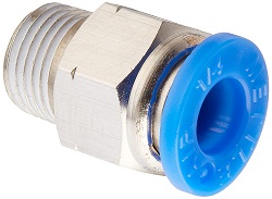 Push-In Male Connector