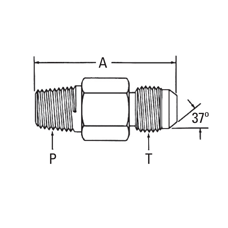 JIC Male Connector Long